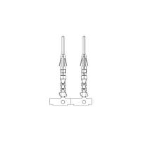 Amphenol LTW SAM20D-01G03 Contacts STAMP ASSEMBLY PIN 05A MPIN 03Uin REEL