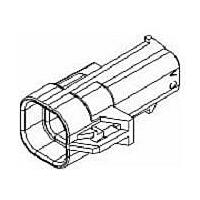 Aptiv 15326423 Connectors 4P MALE GRAY 150 SERIES 14 AMPS
