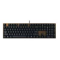 CHERRY G80-3950LHBUS-2 Keyboards Black/Bronze, Mechanical Keyboard, MX2A SILENT RED Switch, Anodized metal plate