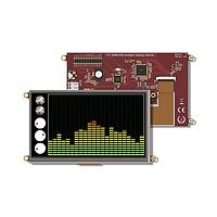 4D Systems uLCD-70DT-AR Resistive 7" Pk Adptr Shld for Arduino