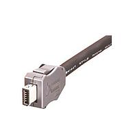 Hirose Electric IX30G-B-10S-CV(7.0) Connectors CONN PLUG 1X B KEY 10POS IDC 1.1 dia