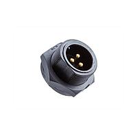 Amphenol LTW CBD-08PMMP-SC7001 Standard Circular Connector Ceres, Middle Size, Plastic, 10A+5A, 08 pins, Male Connector, Male Contact, Circular, Screw Thread, PCB 180, Receptacle, IP67