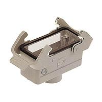 HARTING 19340060731 Housings CABLE TO CABLE HOOD HAN 16B 2 LVR LCKING