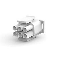 AMP Connectors - TE Connectivity 1586846-1 Plug Housings 06P UMNL PLUG HSG NATL, GW