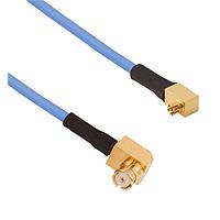 Amphenol SV Microwave FRSMPS-047-FRSMP-180 RF Cable Assemblies SMPS R/A F  SMP R/A F 18"Cable