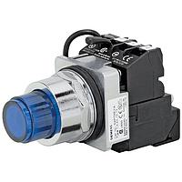 SIEMENS 52PT6L5A Push-to-Test PTT/ILL PB,MTD,LED MOD 24V,BLU,1NO-1NC