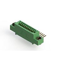 EDAC 345-010-559-403 With Flanges .100" (2.54mm) Pitch Card Edge Connector