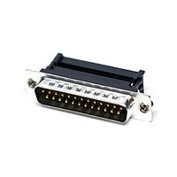 Amphenol Commercial Products L17DBFRDA25PC309 Plug 25P Sz B Metal Shell Pin Flat Ribbon