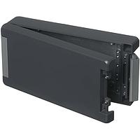 BOPLA 00115224 Enclosures for Industrial Automation ENCLOSURE, BOCUBE ALU, 259 X 128 X 60MM, GR GRA, HINGED LID, FLAT, ALUMINUM, BA 241306-7024