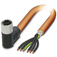 PHOENIX CONTACT 1414900 Sensor Cables / Actuator Cables 5POS Power Cable Orange 1.5m