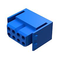 Amphenol Positronic PLB08F0000 Connectors Power Connector - 2 Row, 8 size 16 contacts, Socket (Female), Crimp (contacts ordered seperately)