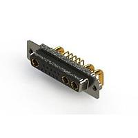 EDAC 630-13W3240-2TA Mixed Contact D-Sub Connectors Right-angle Power Combo D-Sub Connector