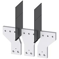 SIEMENS 3VA96730QC00 Bus Connector, Offset BRKR 3VA55/65/66 1000A 3P WIDE BUS TRML