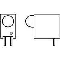 Dialight 551-0407F LED Circuit Board Indicators HI EFF RED DIFFUSED