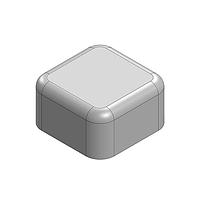 Masach Tech MS093-10S EMI/RFI Shield, One-Piece 9.3 x 9.3 x 5mm One-piece Drawn-Seamless RF Shield/EMI Shield (CRS)