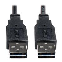 Tripp Lite UR020-006 USB 2.0 USB 2.0 Uni Rvr Connector Cbl M/M 6'