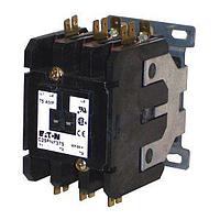 Eaton C25FNF375AH Electromechanical Contactors DP CONT 75A 3P OPN 120V W/1NO-NC AUX