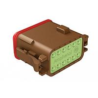 Amphenol SINE Systems AT06-12SD-RD01 6-Way 12P PLUG W/ SEAL KEY POSITION D