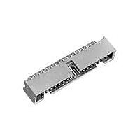 AMP Connectors - TE Connectivity 2-1761680-5 Shrouded IDC LOW PRO HDR 14P RA BLUE