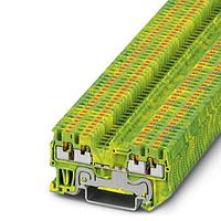 PHOENIX CONTACT 3208333 Ground Modular Terminal Block PT 1,5/S-QUATTRO-PE