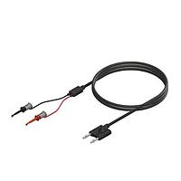 Cal Test Electronics CT4457-100 Coax Monitor Cable Double Banana Plug to MiniPro Clips Breakout, Cable Assembly