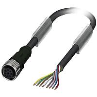 SIEMENS 3SX56012GA05 Sensor Cables / Actuator Cables CABLE, 8-PIN, 5M, M12, FOR RFID SWITCH
