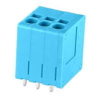 Same Sky (formerly CUI Devices) TBL-0018-350-04BE Fixed Terminal Blocks 4 Poles, Screwless, Vertical, 3.50 Pitch, 24-16 (AWG), Terminal Block Connector