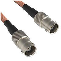 Amphenol RF 095-850-255-036 RF Cable Assemblies BNC Straight Jack to BNC Straight Jack RG-142 50 Ohm 36 Inches (914 mm)