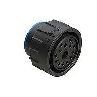 Amphenol SINE Systems AHDP06-24-14SR-SRA Connectors 14 POSITION PLUG BLUE