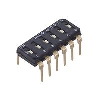 P&B GDS0604 DIP Switches DIP SW,SLIDE,THRU/HL