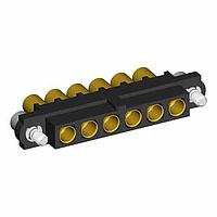 Harwin M80-4000000F2-06-326-00-000 Power to the Board 6 Pos. Female SIL 14AWG Cable Conn. Kit, Jackscrews