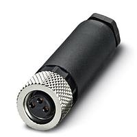 PHOENIX CONTACT 1506888 Straight M8 SKT 3P SCREW TERM SACC-M-8FS-3CON-M-SW
