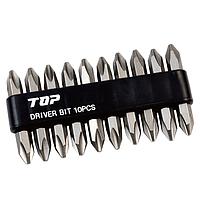 TOP Kogyo DB2-4510 Driver Bit Set (10pcs, 45mm)