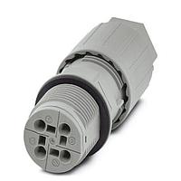 PHOENIX CONTACT 1424002 Circular Metric Connectors QPD W4X2,5 6-10 M25 DT GY