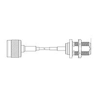 Molex 73419-4790 RF Cable Assemblies CBL ASSY,N JCK BH/N PLG,RG316 50 OHM
