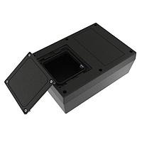 Serpac 173iAC,BK Electrical Enclosures S Series 0.01" Recessed Top w/ Acces Comp 6.88 x 4.88 x 2.50", Black