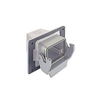 HARTING 19628061121 Housings 6B EMC Pnl FeedThru House Sngle Lvr M25