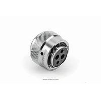Amphenol SINE Systems RT06142SNH03 Connectors Plug, 4 (2+2) Position, Female, Shell Size 14, with Silicone Seal