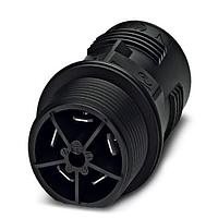 PHOENIX CONTACT 1414738 Circular Metric Connectors QPD W 4PE1,5 M25 FC BK