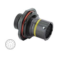 Eaton Souriau-Sunbank 8STA7F1235SA Connectors Jam Nut Receptacle - size 12 - 22 contacts - Female