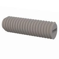 Essentra Components 50M060100R020 Set Screw Slotted Set Screw, Slotted Head, M6 X 1 Thread, 20mm Lg