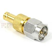 Fairview Microwave SM5530 SMA Male to 1.0/2.3 Jack Adapter (6GHz)