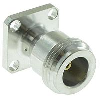 Radiall R161410000W Panel Receptacles N / 3/4 INCH SQUARE FLANGE JACK RECEPTACLE WITH SOLDER POT CONTACT