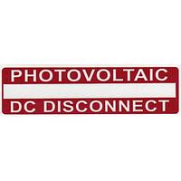HellermannTyton 596-00238 Solar Label PV DC DISCONNECT 50/RL