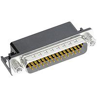 HARTING 09562625813 High Density D-Sub Connectors 26P MALE SLDR R/A THRU HOLE METAL SHL