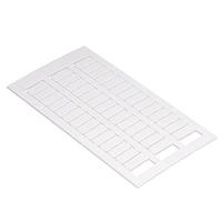 Entrelec - TE Connectivity MC612 Marker Card SNK Blank Card - WH 39 Labels/Card