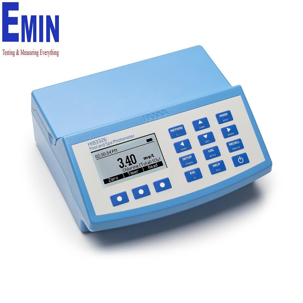 Portable and benchtop photometer instruments for liquid and water analysis