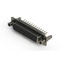 EDAC 628-M25-221-BT6 D-Sub Connectors - Standard Density Vertical Machined D-Sub Connector