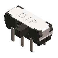 Diptronics LSS22-V-B Slide Switches Large-sized Type 2P2T