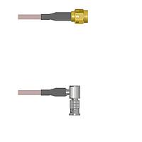 Amphenol Custom Cable Q-3B05G0005012i RF Cable Assemblies SMA-SP/HDBNC-RP G316 12I